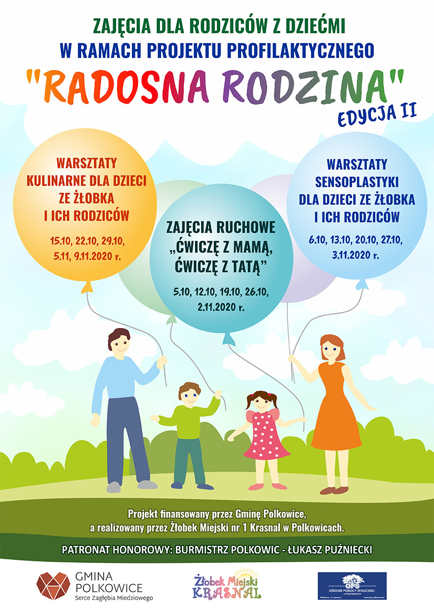 Projekt profilaktyczny "Radosna Rodzina" - edycja II