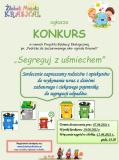 Plakat promujący konkurs