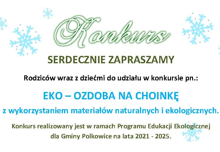 Grafika promująca konkurs
